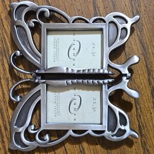 Picture Frame Metal Works Kenrich Butterfly 1½" X 2" Elegant & CUTE Decor Home